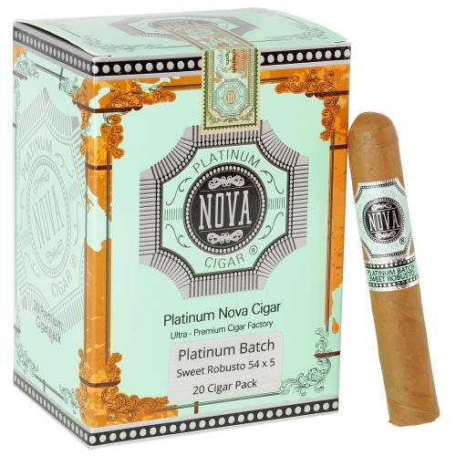 nova tobacco Platinum Nova Batch Robusto 5