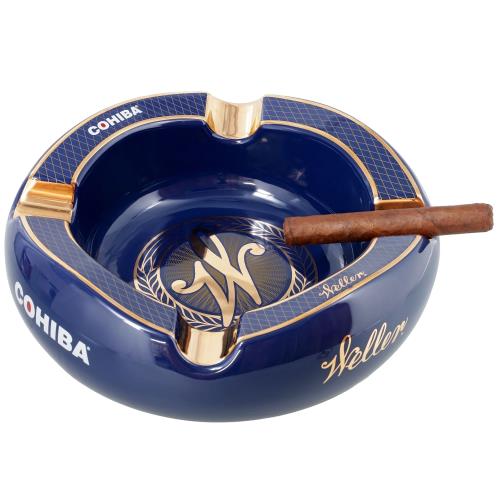 Weller by Cohiba Blue 4-Cigar Ashtray