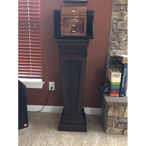 120-Cigar Humidor with Side Storage