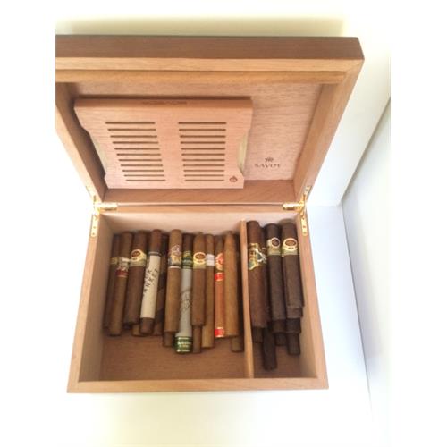Savoy African Teak Humidor, Medium