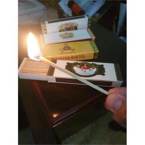 Extra Long Cigar Matches, Pack of 4