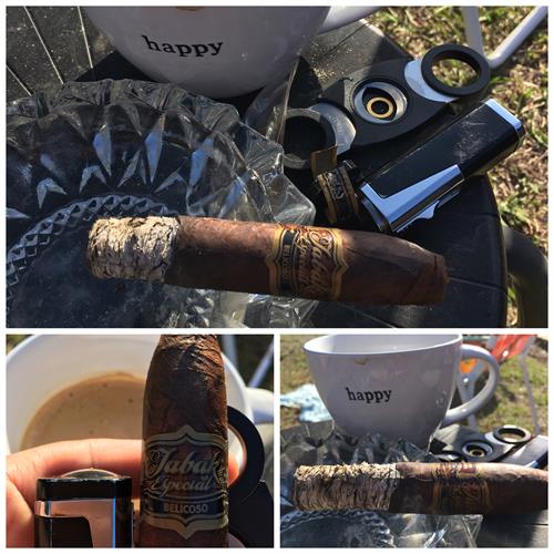 Tabak Especial Belicoso Negra 5  * 54