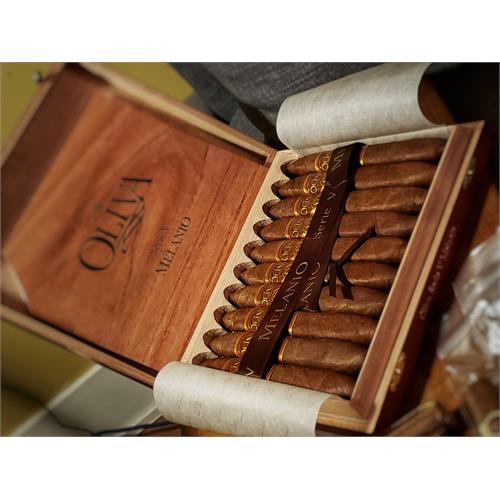 Oliva Serie V Melanio Figurado 6 1/2 * 54