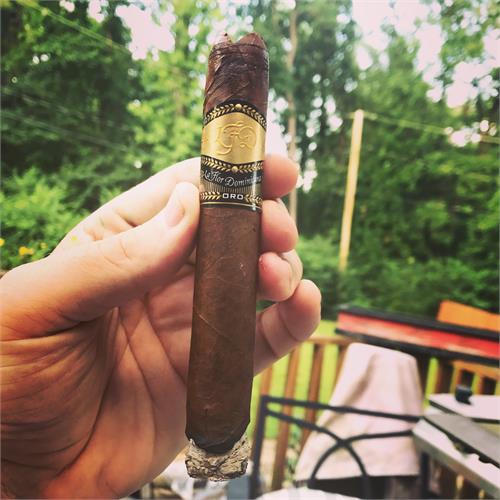 La Flor Dominicana Oro Tubo No. 6 Natural 6  * 54