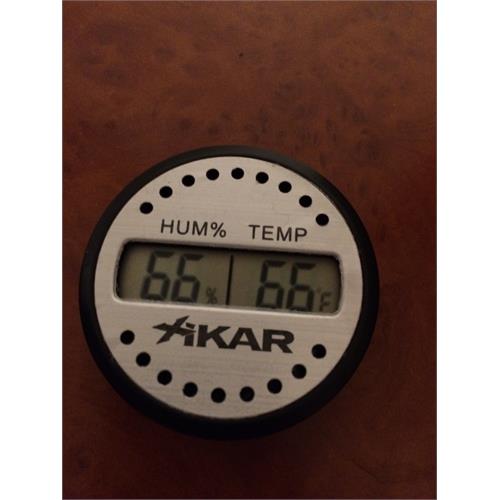 XIKAR PuroTemp Round Hygrometer 832XI