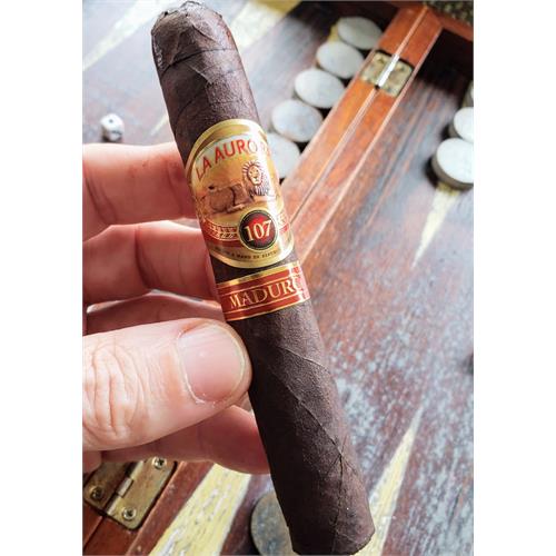 La Aurora 107 Maduro Robusto 5  * 50
