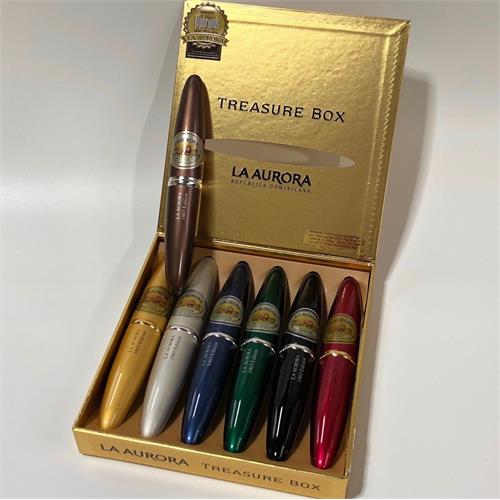La Aurora Preferidos Treasure Box, 6-Cigar Sampler