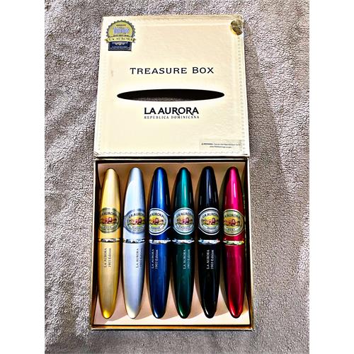 La Aurora Preferidos Treasure Box, 6-Cigar Sampler
