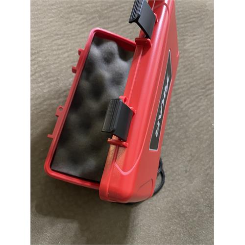 XIKAR 10-Cigar Travel Humidor, Red 210RDXI