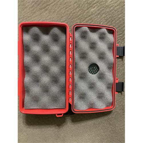 XIKAR 10-Cigar Travel Humidor, Red 210RDXI