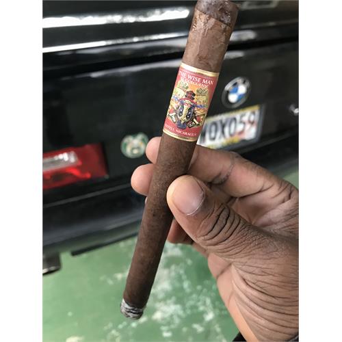 The Wise Man Maduro Lancero 7 1/2 * 40