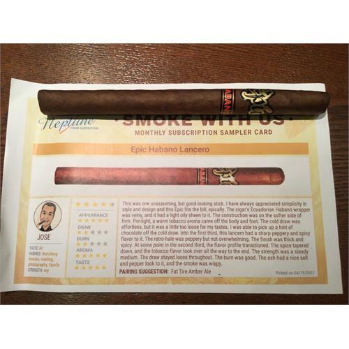 Epic Habano Lancero 7  * 40