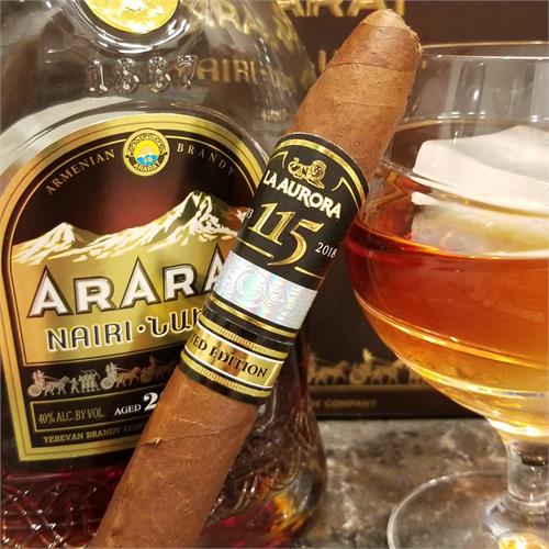 La Aurora 115th Anniversary Belicoso 6 1/4 * 52