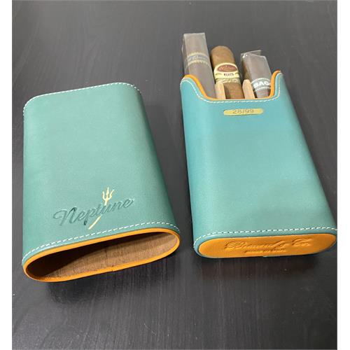 Brizard Show Band 3-Cigar Case Neptune Limited Edition