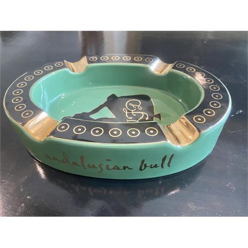 Andalusian Bull 4-Cigar Ashtray 