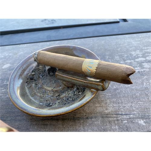 Sobremesa Brulee Blue 6 1/4 * 46