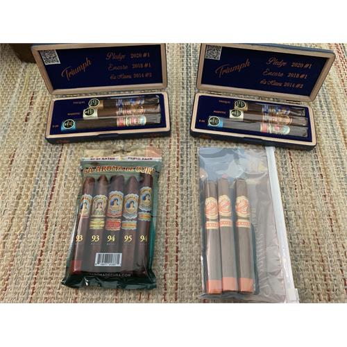 La Aroma de Cuba 92-95 Rated Fresh Pack 5-Cigar Sampler