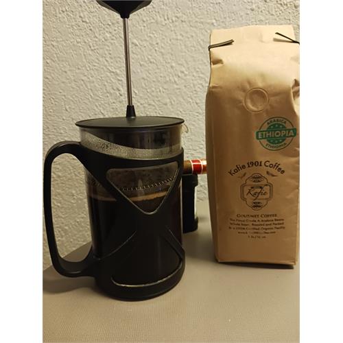 Kafie 1901 Gourmet Ethiopia Roasted Coffee 16oz Bag