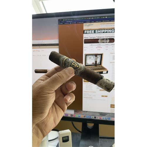 West Tampa Tobacco Company Black Gigante 6  * 60