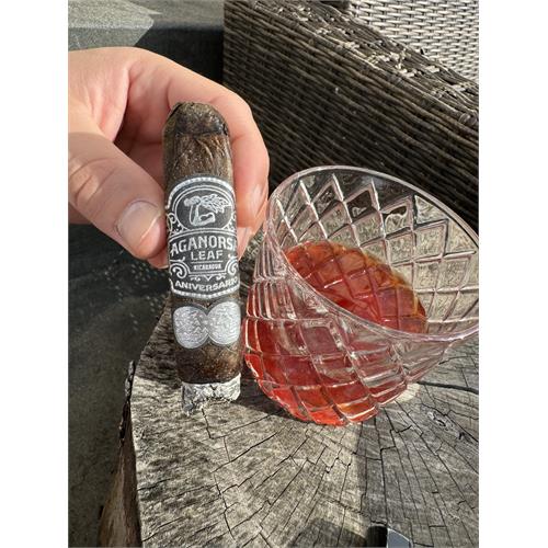 Aganorsa Leaf Aniversario Maduro Gran Robusto 5  * 54