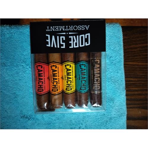 Camacho Bold Core Five 5-Cigar Sampler