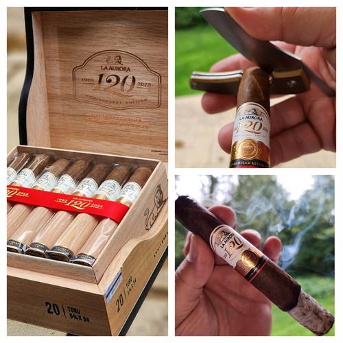 La Aurora 120th Anniversary Toro 5 1/2 * 54