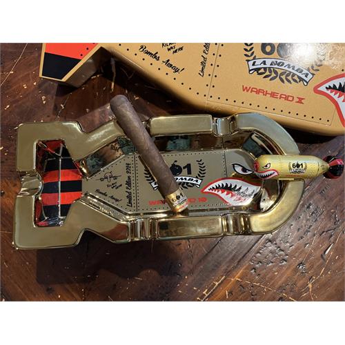 601 La Bomba Warhead X Limited Edition 6-Cigar Ashtray