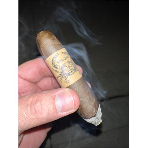 West Tampa Tobacco Company Devil Crab Figurado Pig Tail 4 1/2 * 60