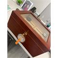 100-cigar Bally Glass Top Humidor BALLY