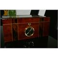100-cigar Churchill Glass Top Humidor AMB