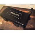 XIKAR 5-Cigar Travel Humidor, Black