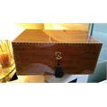 Savoy Marquis Caramel Elm Humidor, Large