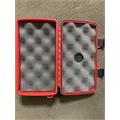 XIKAR 10-Cigar Travel Humidor Red