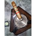 Prestige Triangular 3-Cigar Wood Ashtray ASH3W