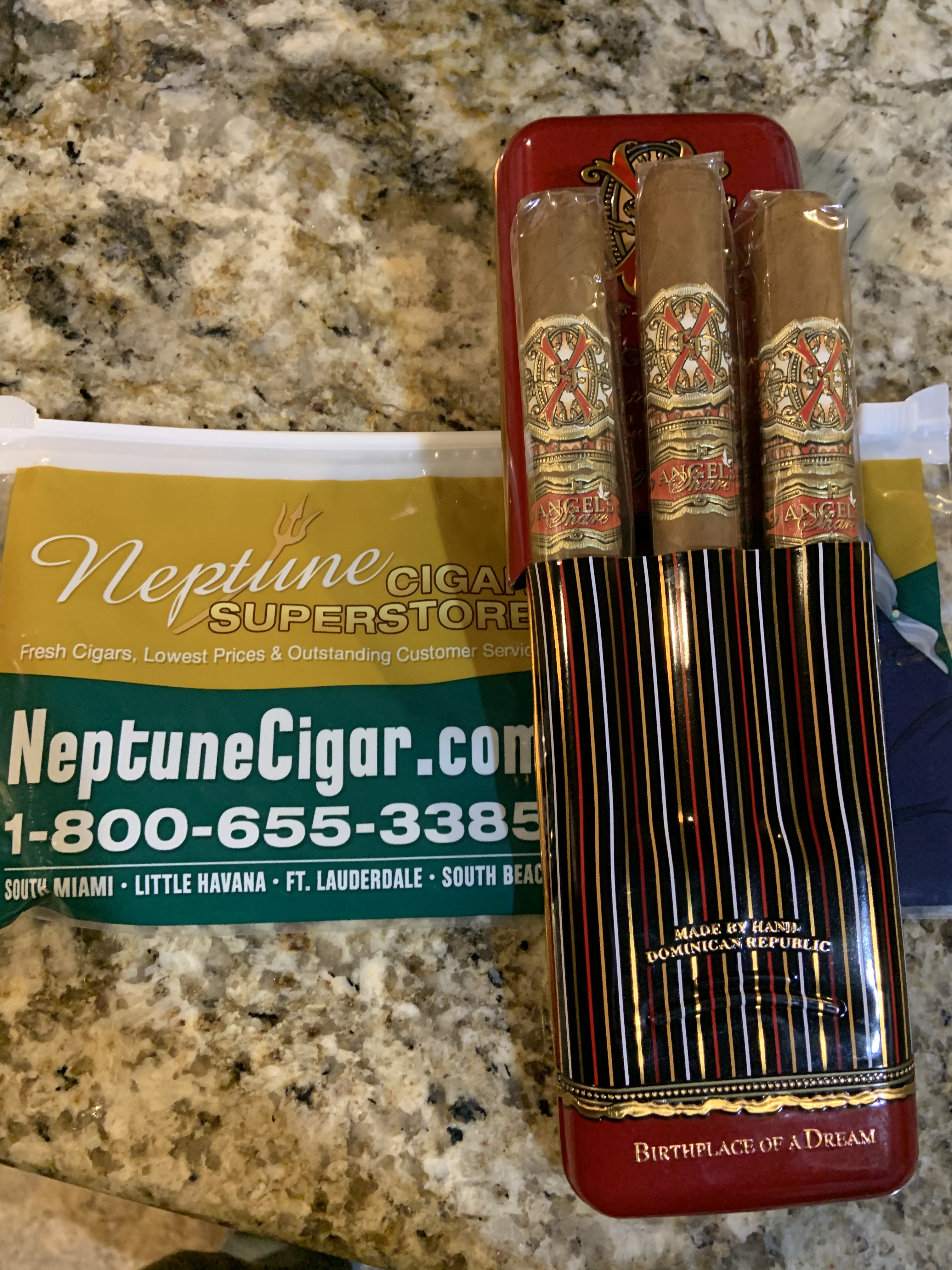 Arturo Fuente Opus X Angels Share Perfecxion X 6