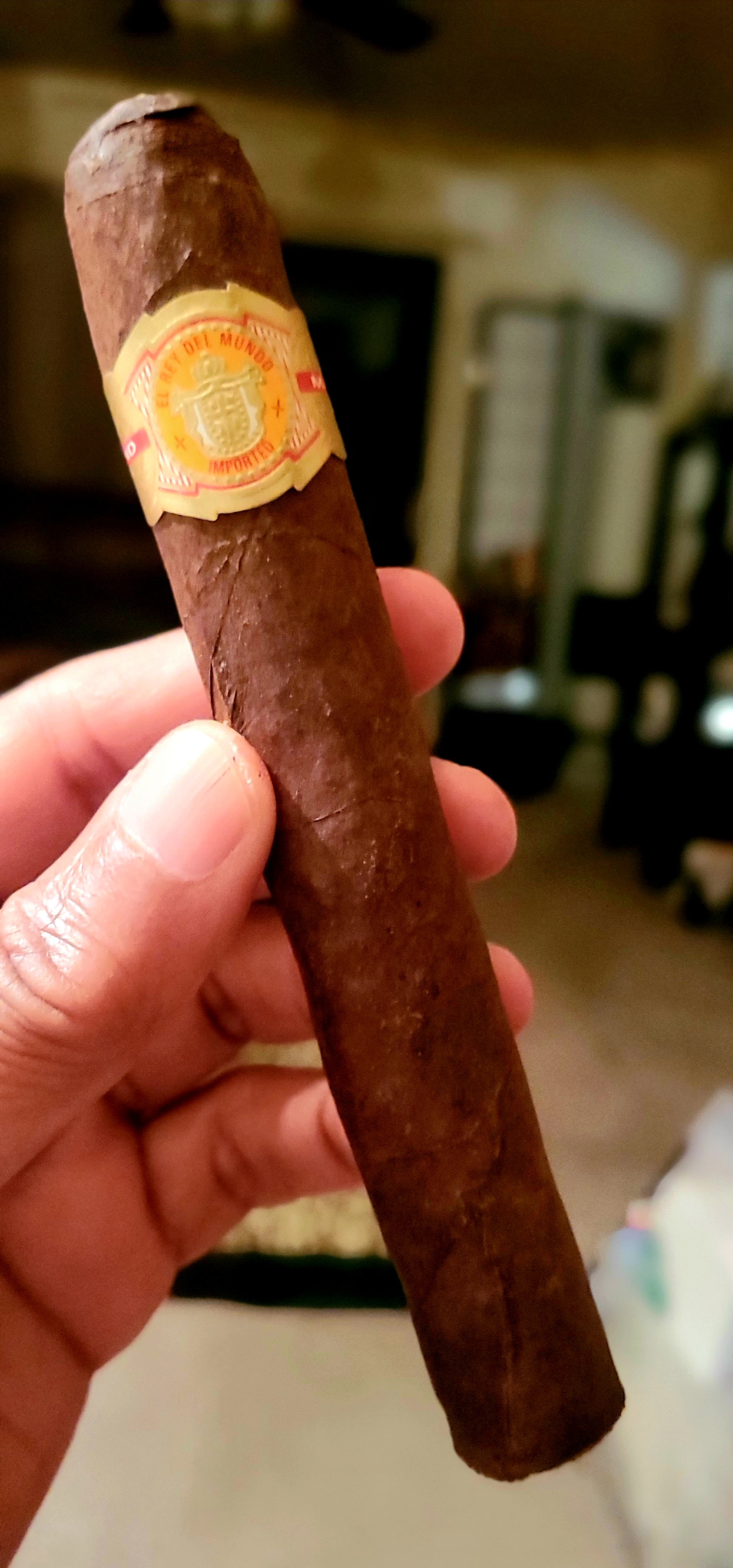 El Rey Del Mundo Robusto Larga 6