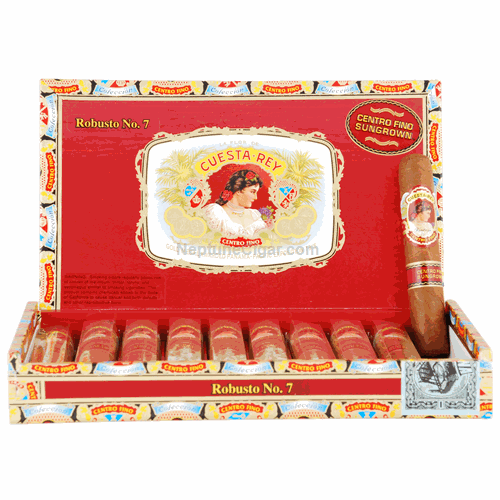 Cuesta Rey Centro Fino Sungrown Robusto No.7 4 1/2 * 50