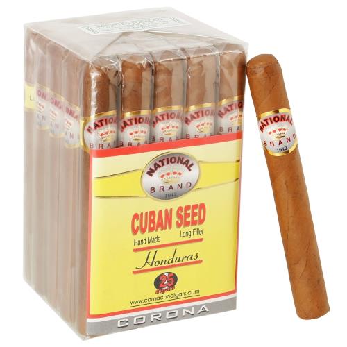 National Brand Cuban Seed Corona 5 1/2 * 42, Bundle of 25