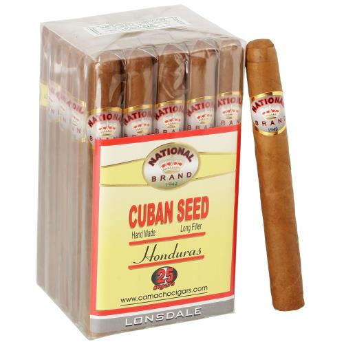 National Brand Cuban Seed Lonsdale 6  * 43, Bundle of 25