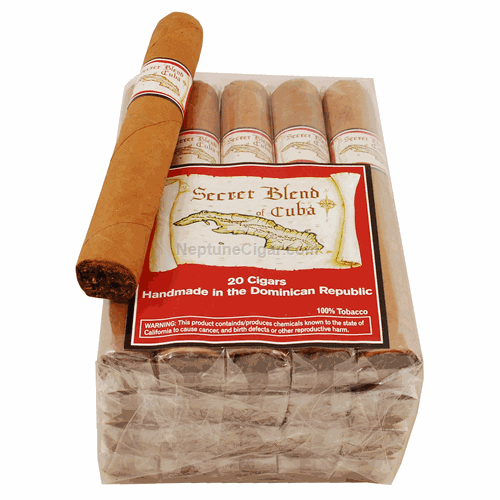 Secret Blend of Cuba Robusto 5  * 48, Bundle of 20