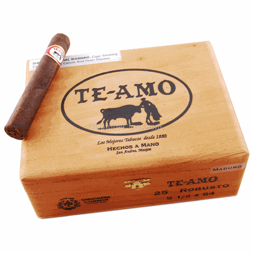 Te Amo Maduro Robusto 5 1/2 * 54, Box of 25