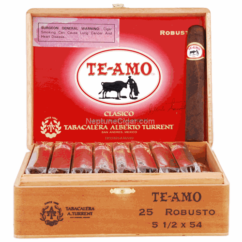 Te Amo Maduro Robusto 5 1/2 * 54, Box of 25