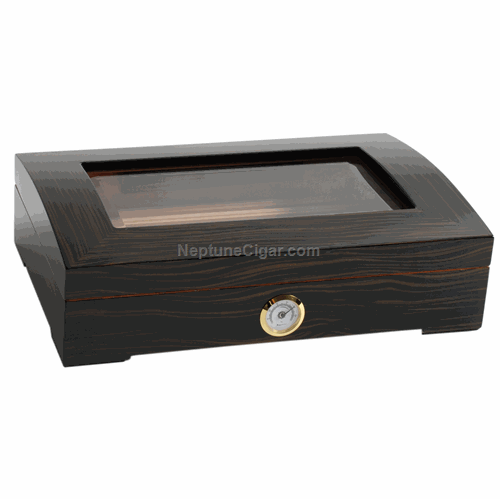 30-cigar Dumaine Glass Top Humidor Dumaine-30
