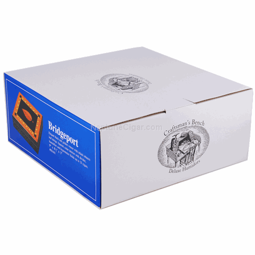 Craftsman s Bench 25-Cigar Humidor Bridgeport