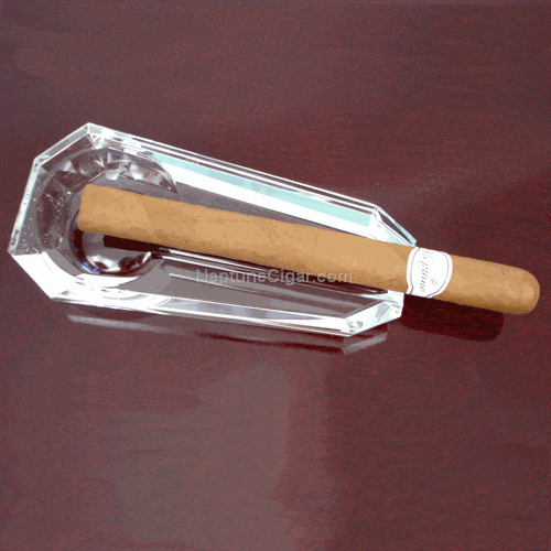 Crystal Single Cigar Ashtray