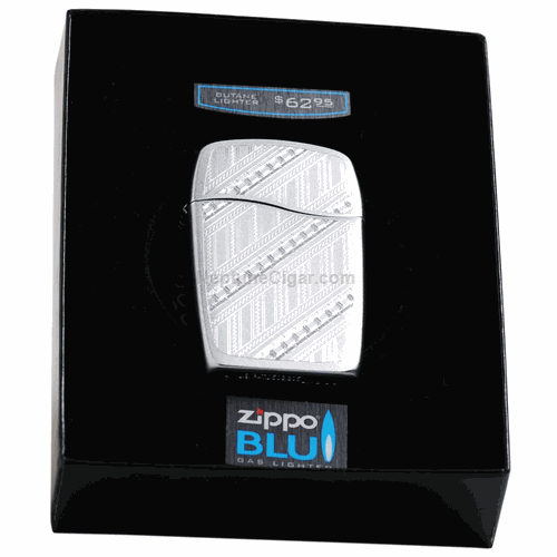 Zippo Blu Chrome Pathways