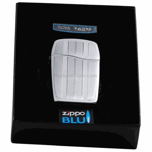 Zippo Blu Chrome Tuxedo