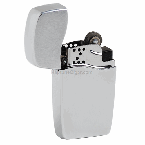 Zippo Blu Vertical Chrome