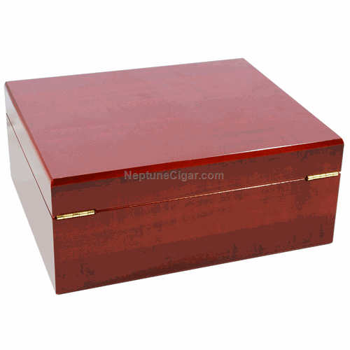 25-cigar Wood Humidor