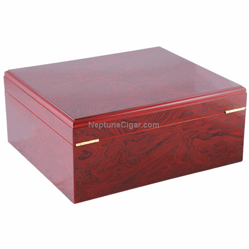 25-cigar Wood Humidor